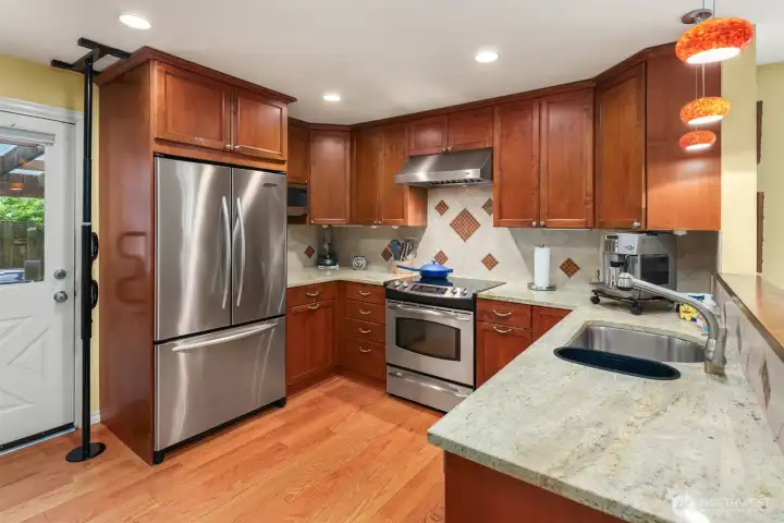 updated kitchen