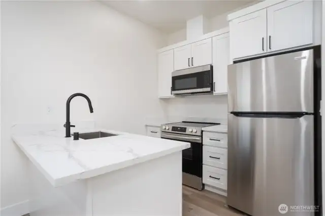 Upstairs kitchen