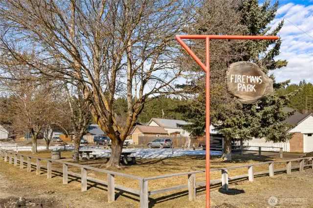 park is next door