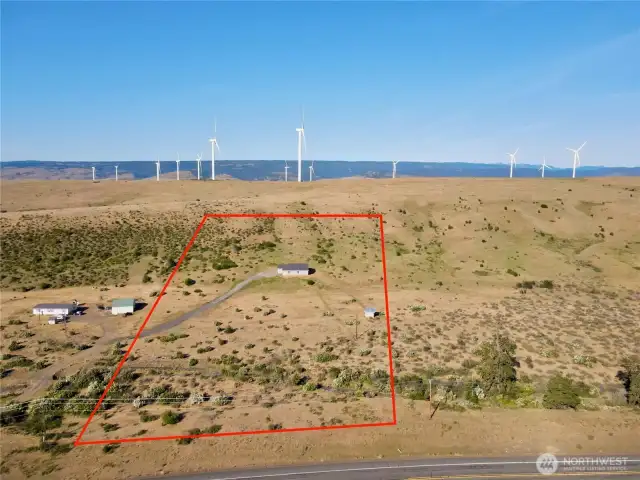 Property lines for reference only