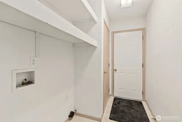Mud room through the garage