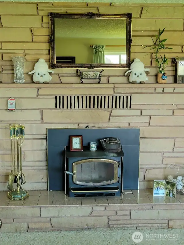 Wood Fireplace