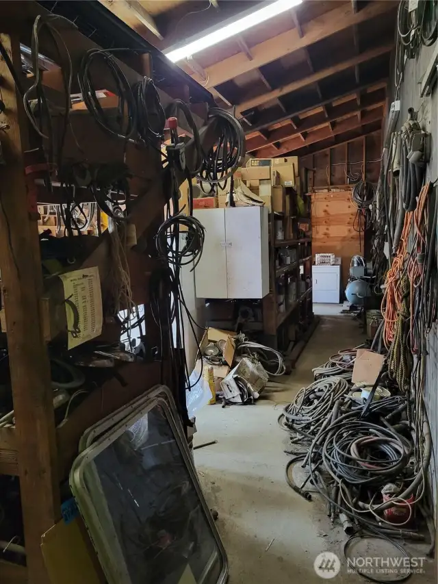 Large Shop / Parts Storage Area
