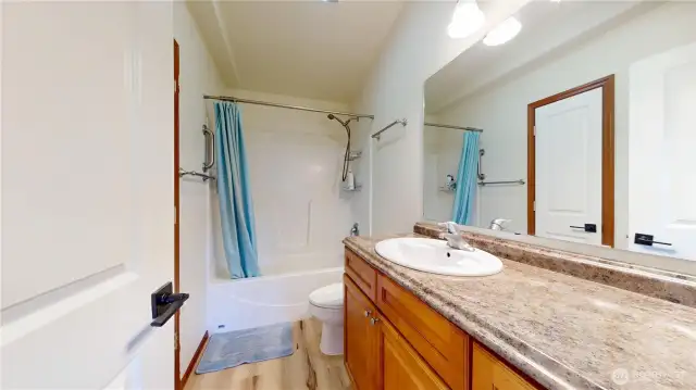 Full bathroom in ADU