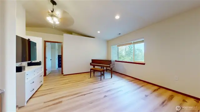 ADU living room area (piano not included)