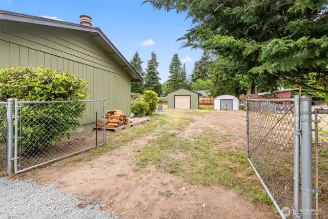 Gate to Backyard