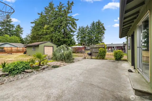 View of Detached Garage