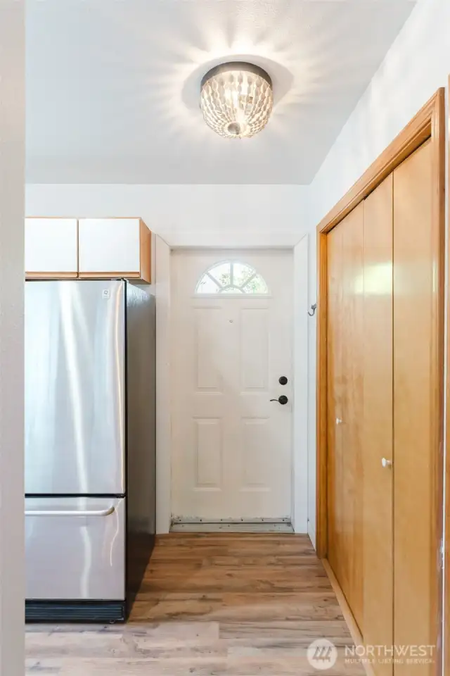 Entry door.