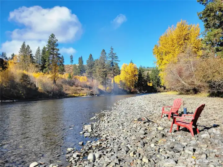 find your spot on the river