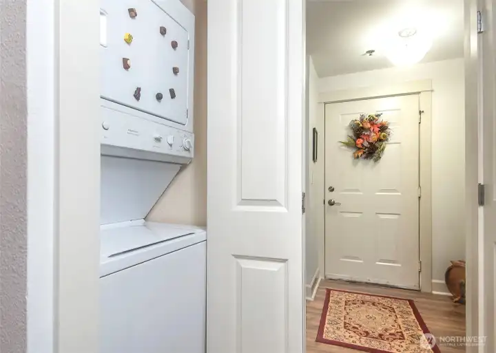 Laundry in unit and all appliances are included.