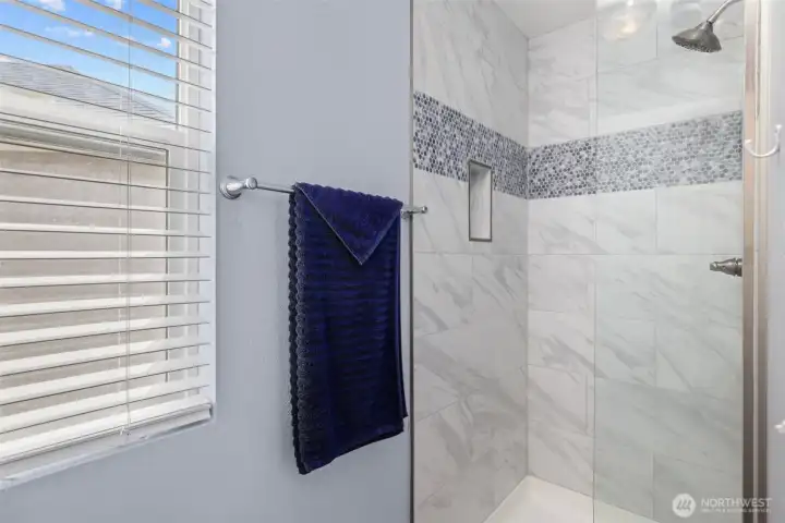 Beautiful Tile Shower!