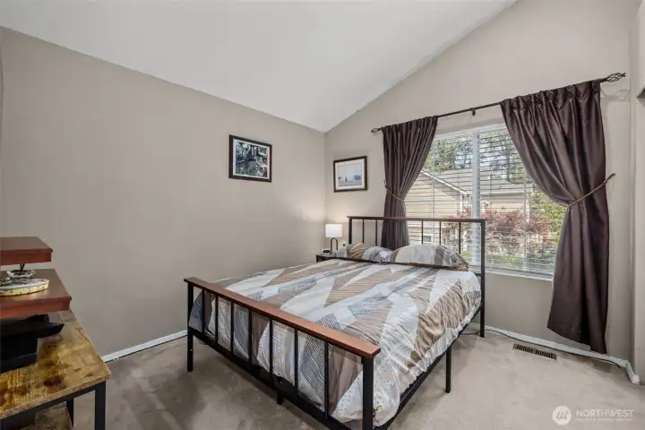 3rd Bedroom with Vaulted Ceilings!