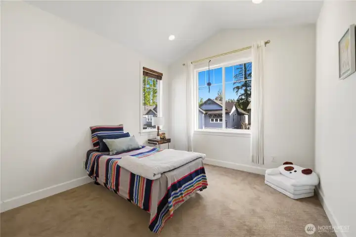 Upper level bedroom #2.