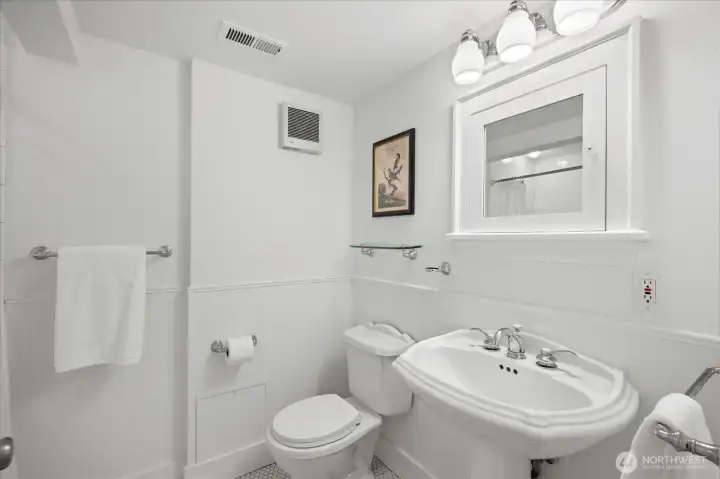 Downstairs 3/4 bathroom