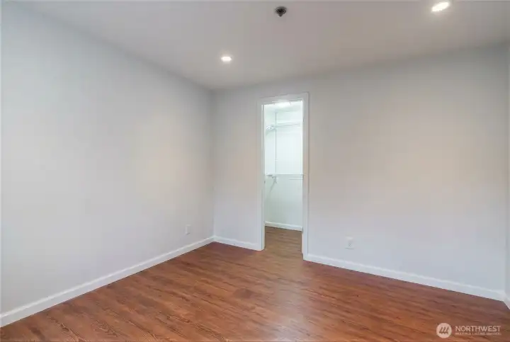 Primary Bedroom with Walk-in Closet