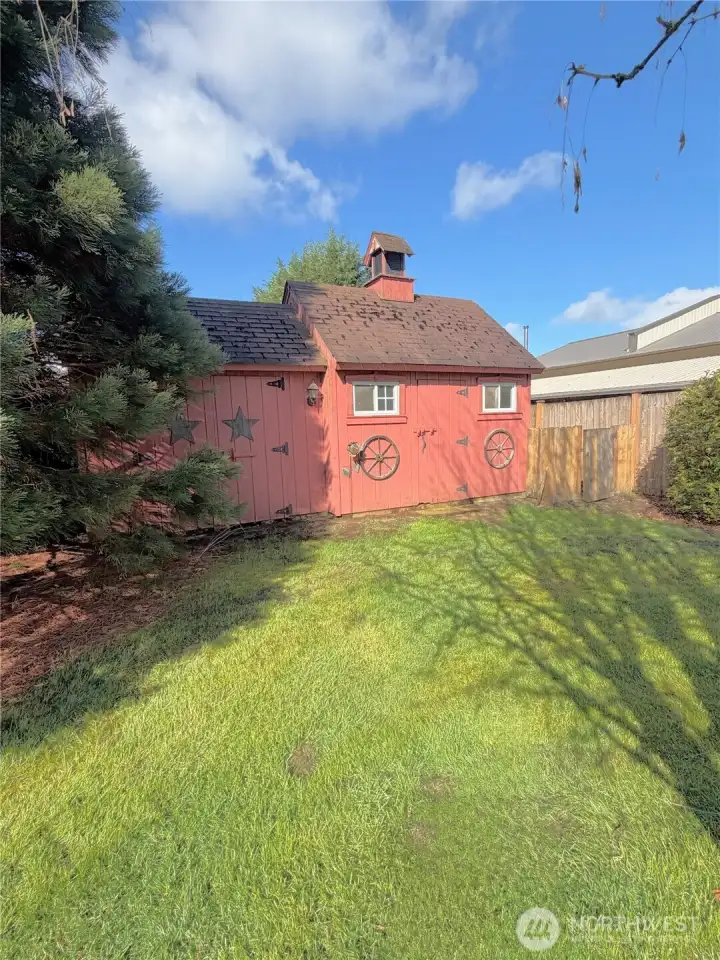 Shed and Chicken Coop