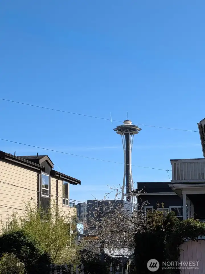 Space Needle view from deck