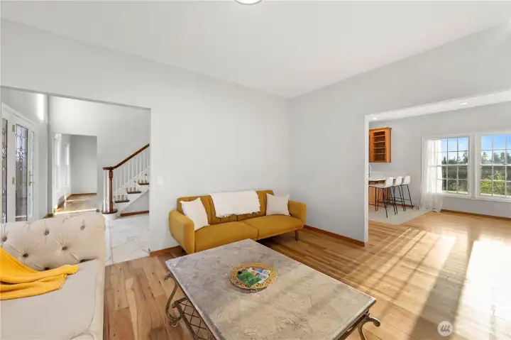 Main Floor: 1-Living Room to Right of Entry.