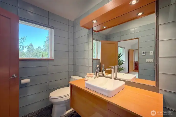 Unbelievably beautifully tiled primary bath with heated floors, shower walls and shower seat! A true luxury! Unbelievably beautifully tiled primary bath with heated floors, shower walls and shower seat! A true luxury!