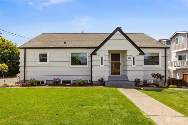 This classic Tacoma bungalow has been thoughtfully remodeled to blend timeless charm with modern amenities.