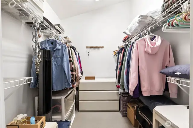 primary closet