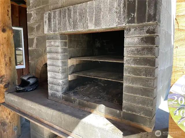 wood fire oven