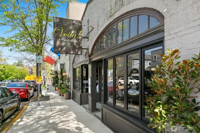 Romantic Cafe Voila epitomizes this little district.  Snag a table in the bar by the window.