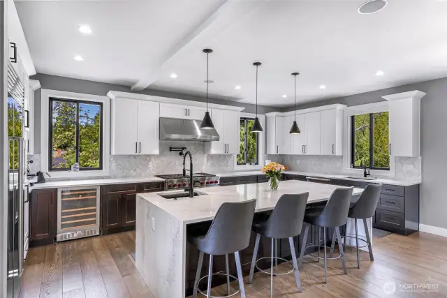 Countertops and cabinetry