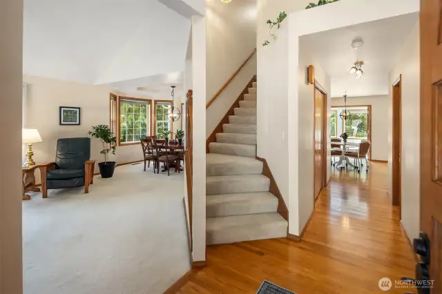 The circular floorplans allows natural light to stream in from every direction.