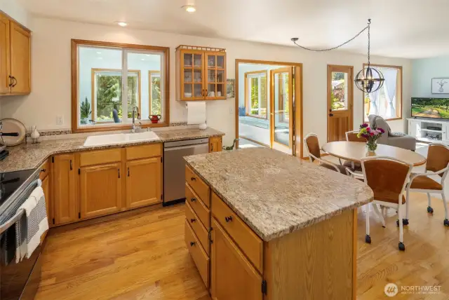 All stainless steel appliances are brand new.  Pantry is to the right of this photo.