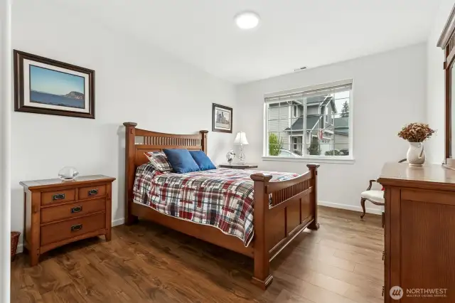 Very roomy second bedroom!