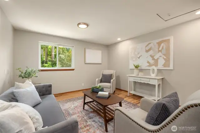 Create a wonderful media area.