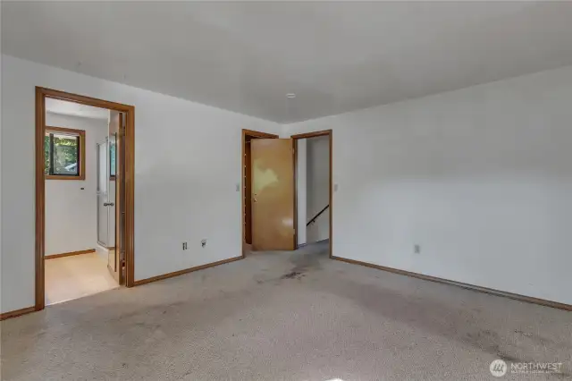 primary Bedroom with large closet