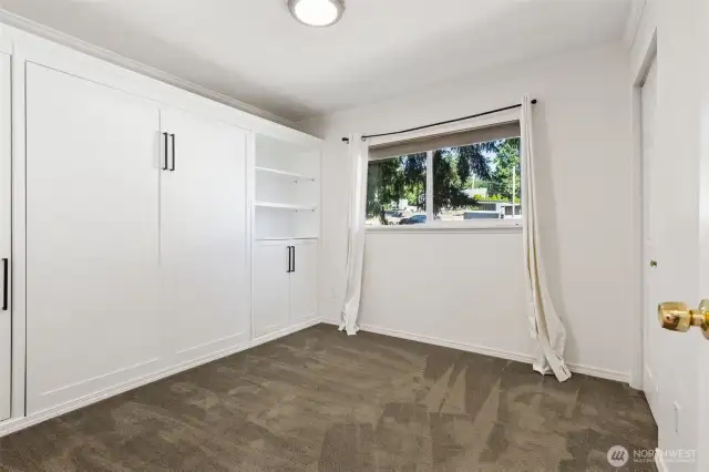 Main Floor Bedroom with Murphy Bed