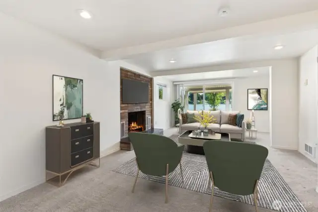 Lower Level Flex Space w/ Kitchen, Bathroom, etc