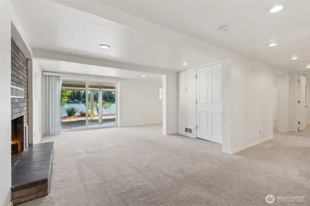 Lower Level Flex Space w/ Kitchen, Bathroom, etc
