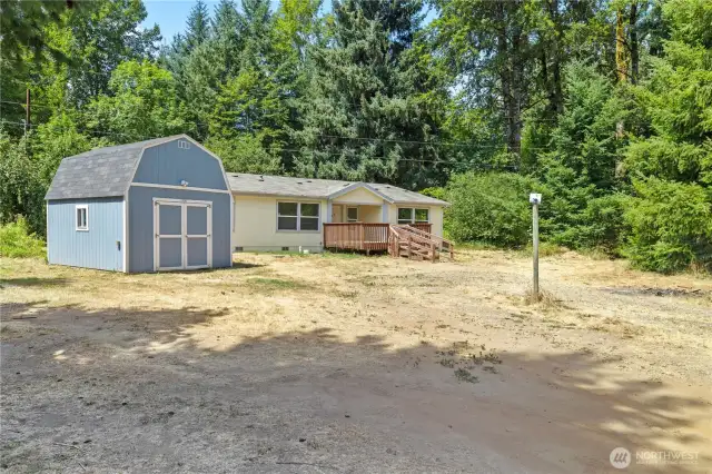 Large Heated Shed