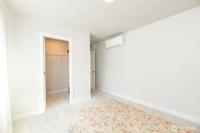 Third bedroom showing closet for 1st floor