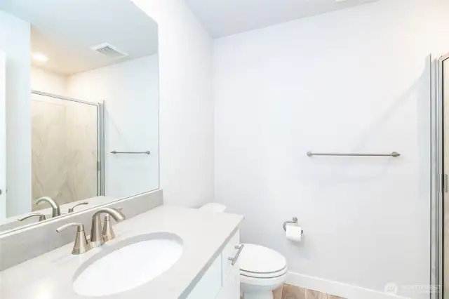 3/4 Bathroom on 1st floor