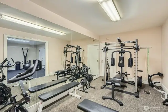 gym on 1st floor