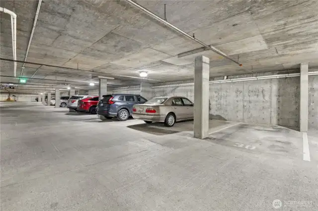 parking is ez to access p-30