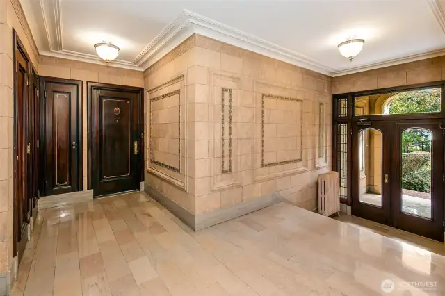 beautiful lobby with elevator