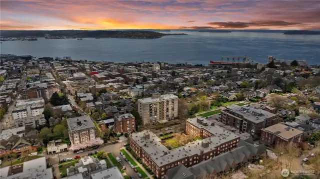 amazing location- mins to downtown new waterfront, Amazon, climate pledge, Enjoy walkable level access to our vibrant QA ave- shopping dinning and farmers market