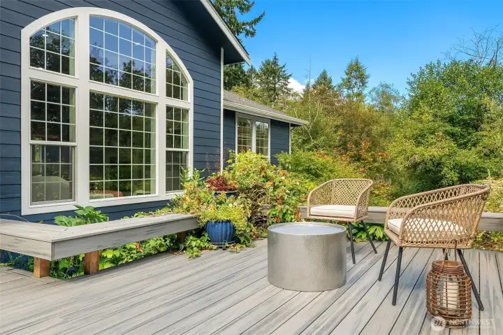 Backyardf serenity.