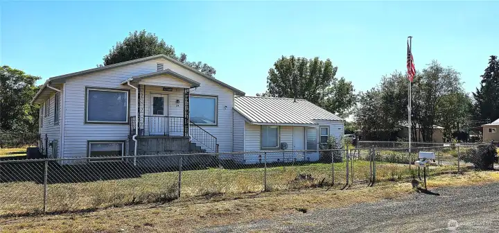 3,786 if space under a metal roof. 15,000 sq ft lot