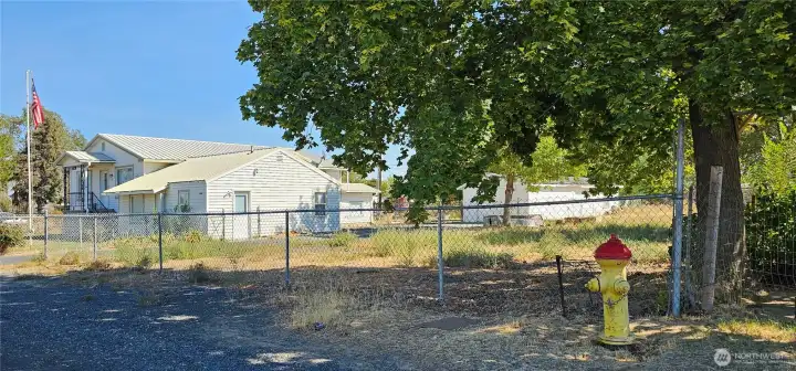 Huge fenced lot