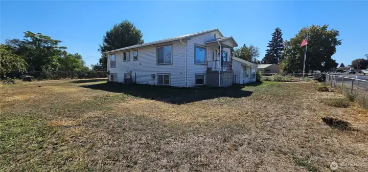Looking southeast