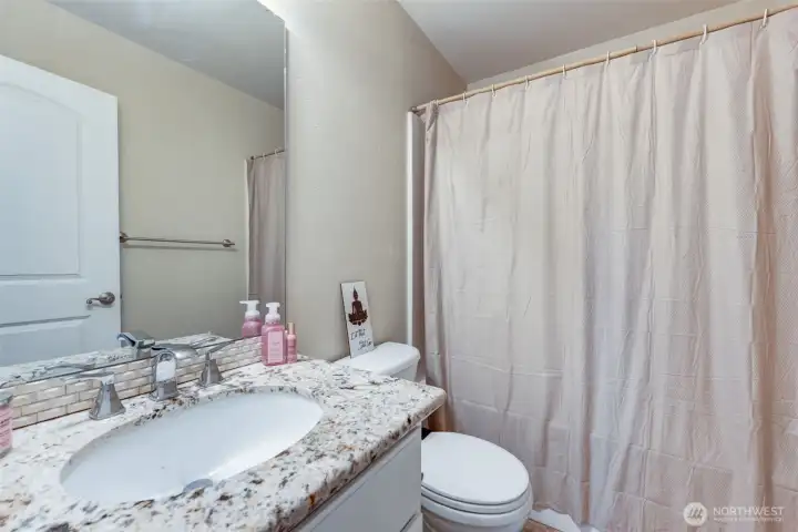 Lower level full bathroom!