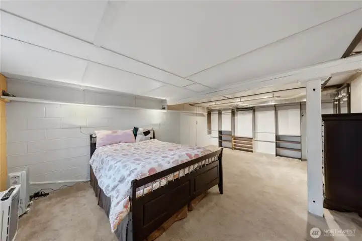 Finished room in lower level