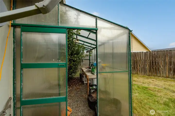 Greenhouse with power...